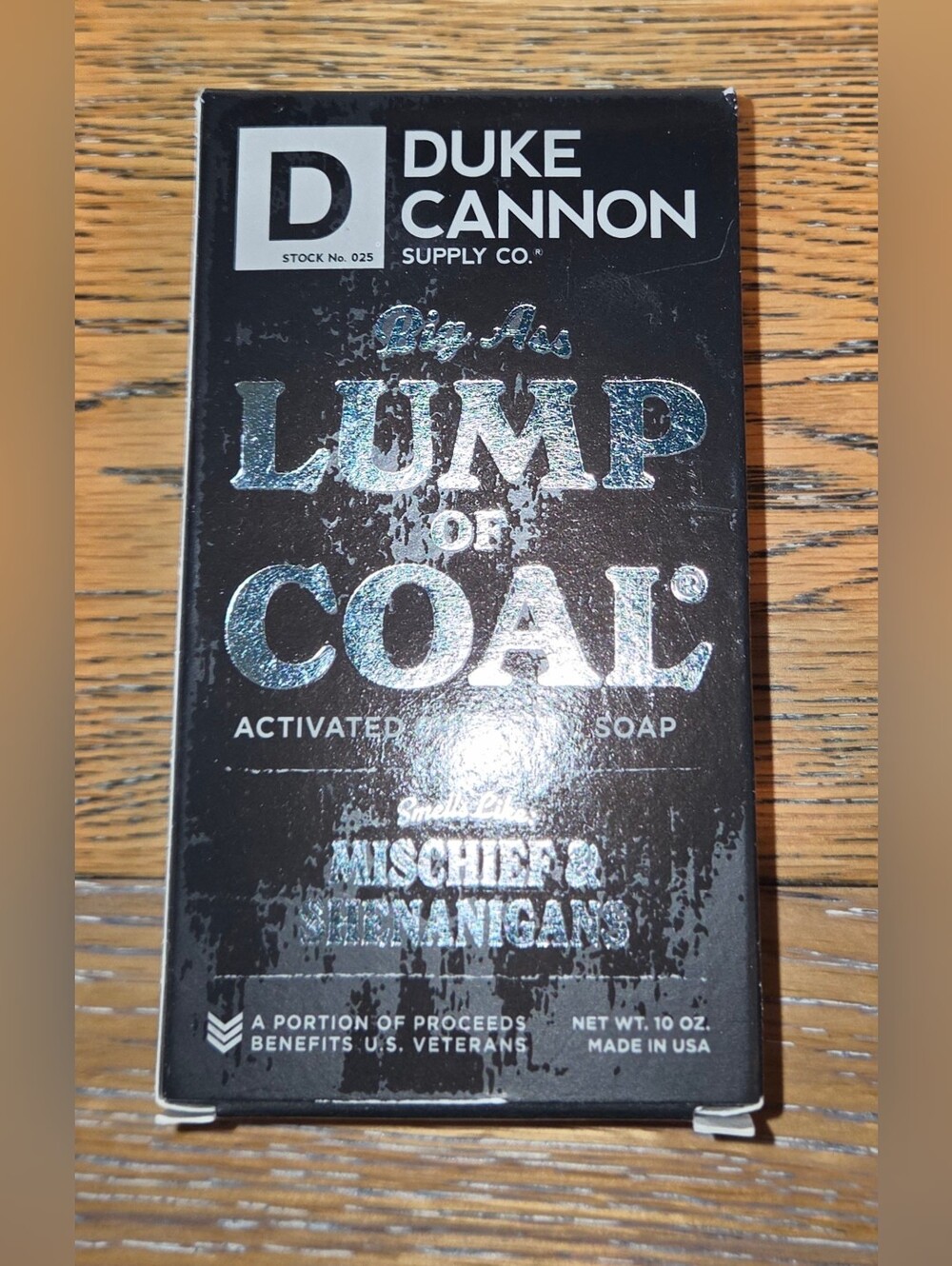 Duke Cannon - Activated Charcoal Soap - Black